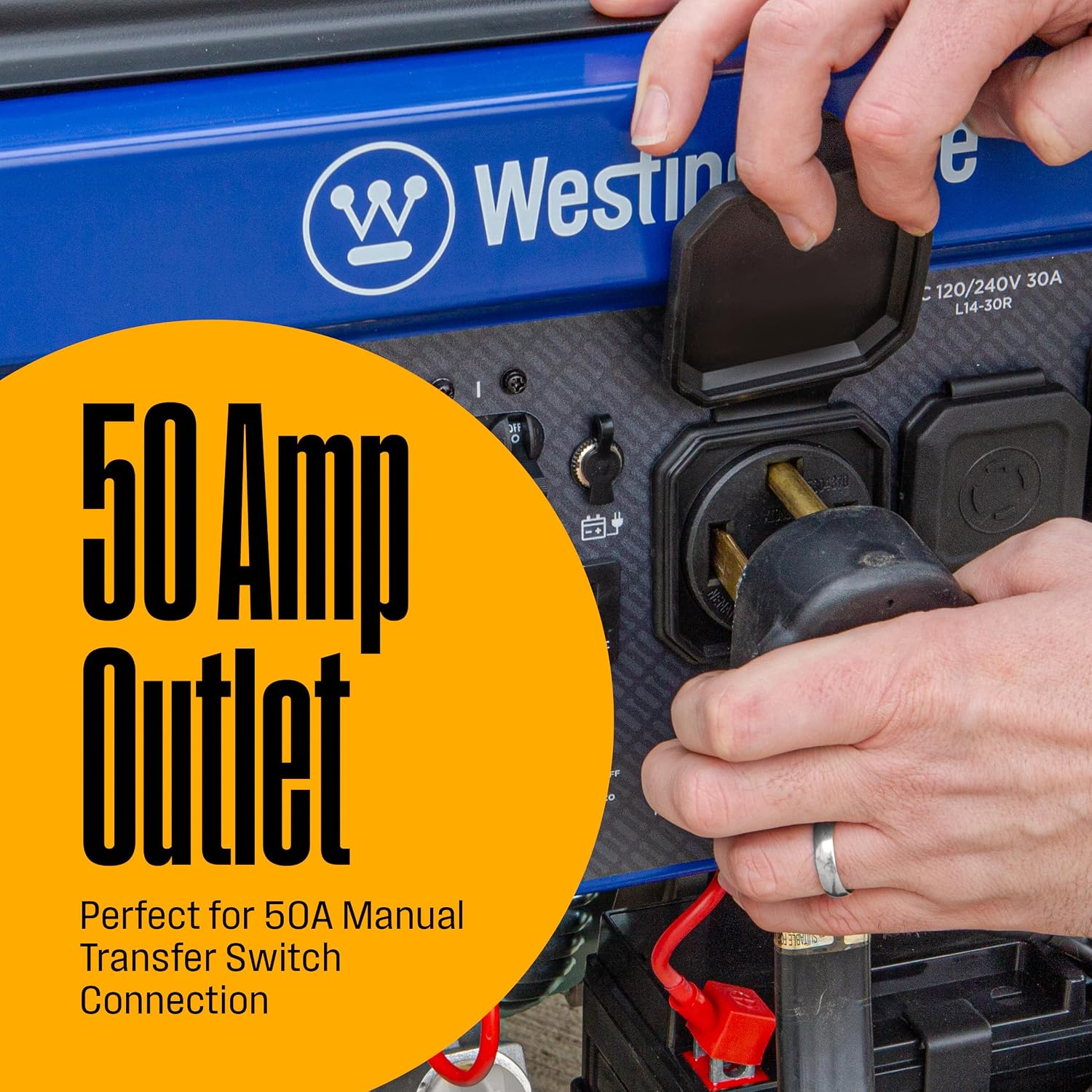 Westinghouse WGen9500DF — 12,500W Dual-Fuel Generator, photo 3 of 5