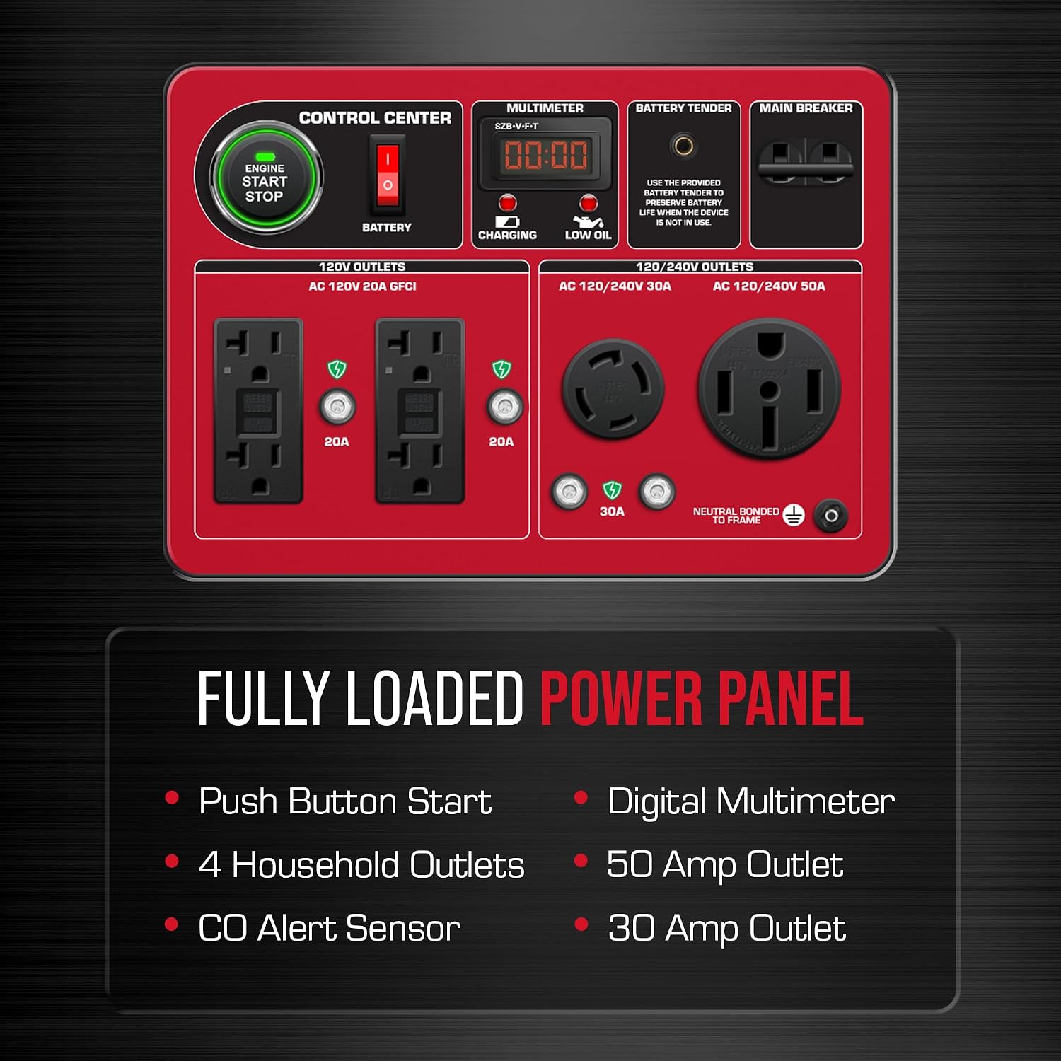 DuroStar DS13000MX — 13,000W Dual-Fuel Generator, photo 5 of 5