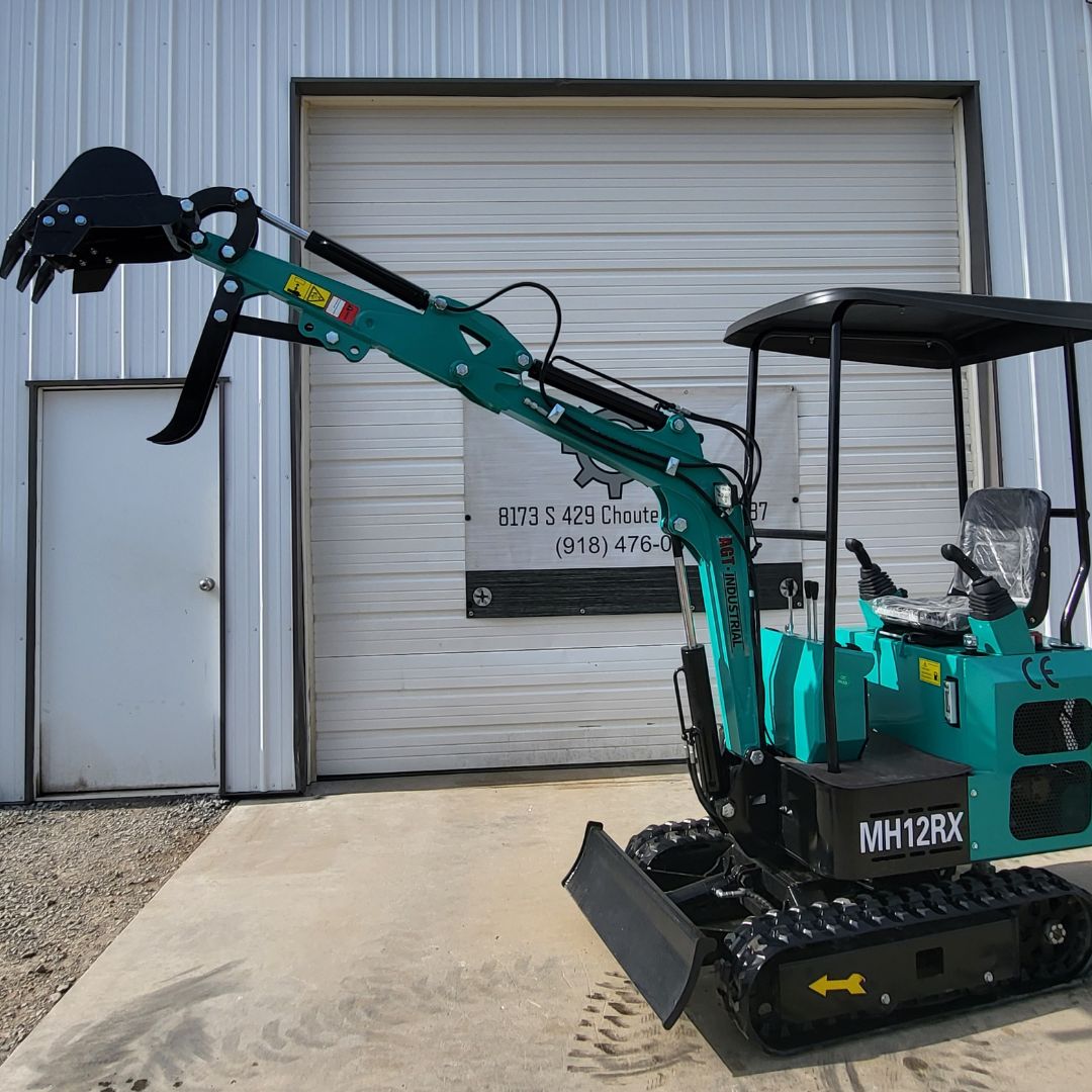 AGT MH12RX 1-Ton Tight-Access Mini Excavator, photo 8 of 9
