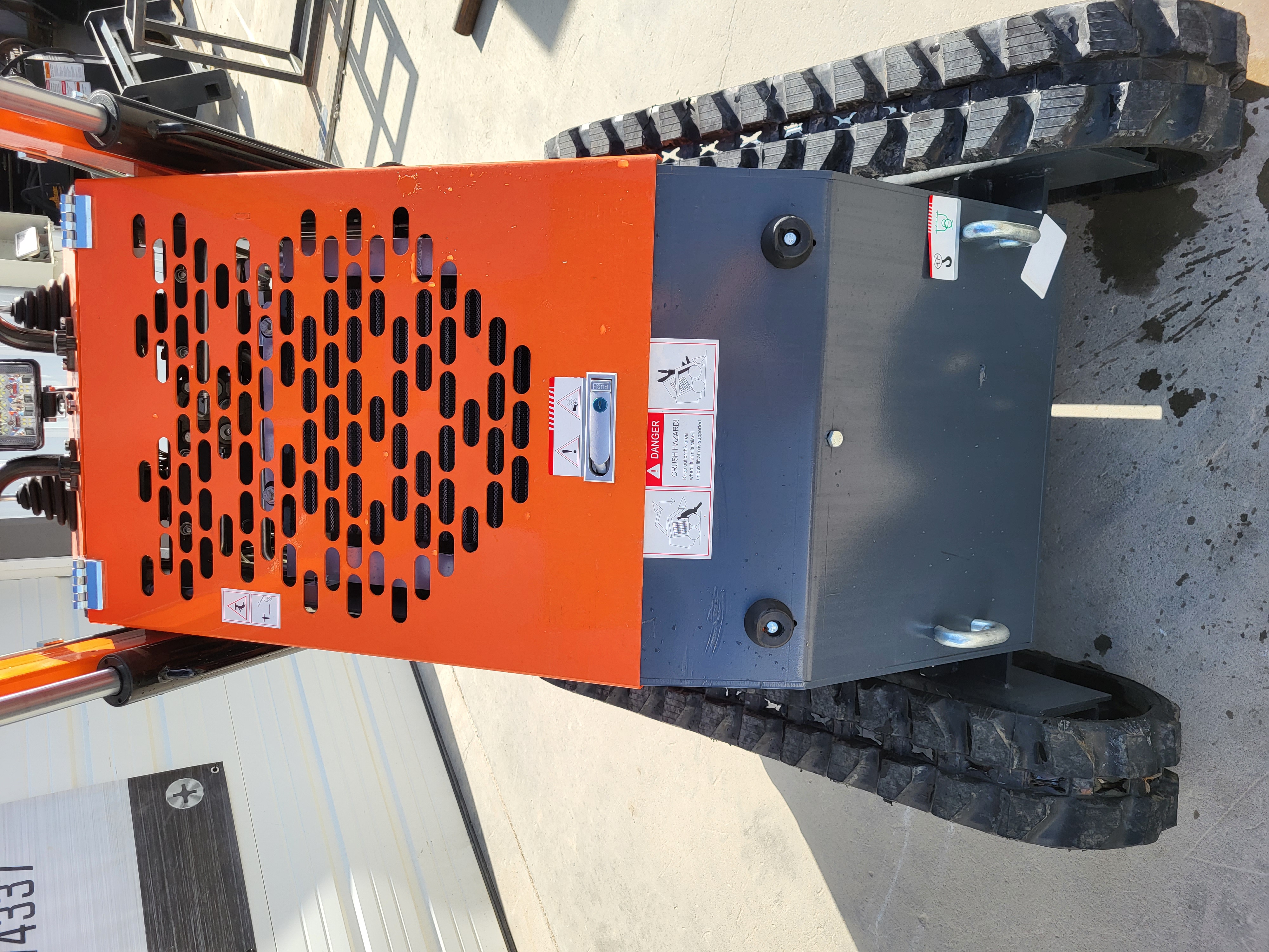 AGT YSRT14 Stand-On Mini Skid Steer Track Loader, photo 6 of 11