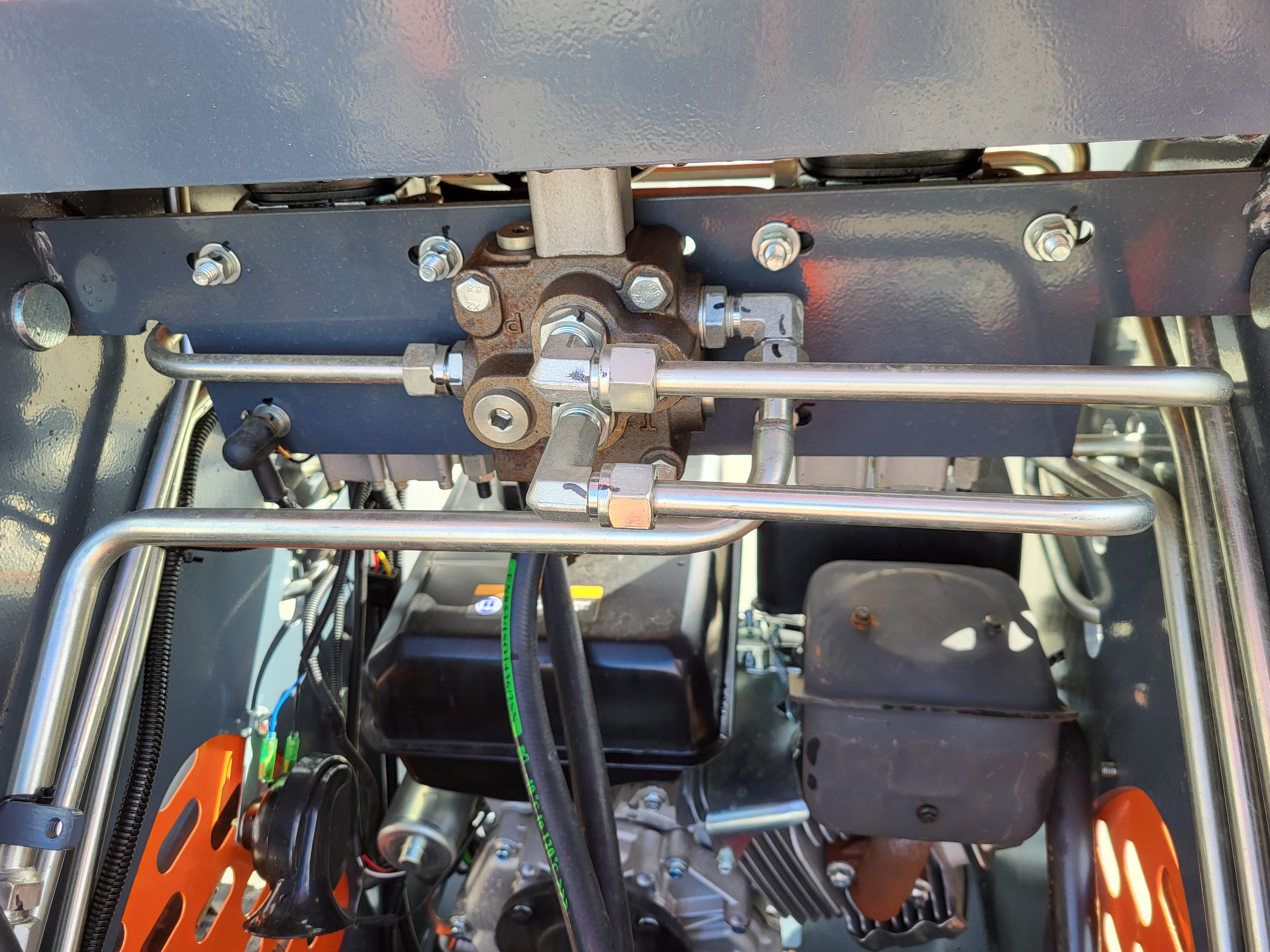 AGT YSRT14 Stand-On Mini Skid Steer Track Loader, photo 8 of 11