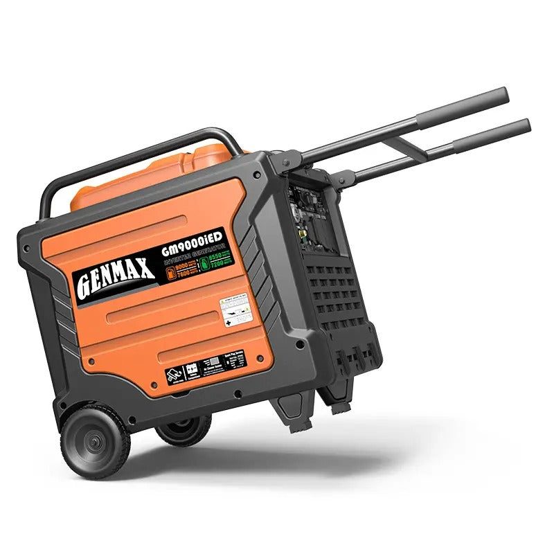 GENMAX GM9000iED 9000-Watt Dual-Fuel Inverter Generator with CO Detect, photo 3 of 10
