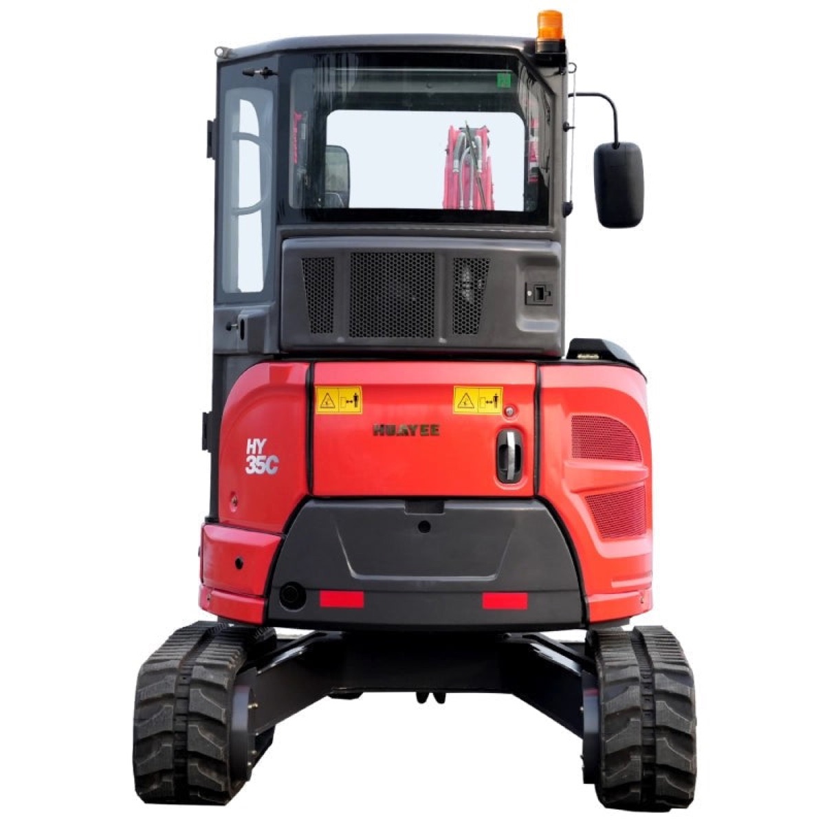 3.5 Ton Yanmar Diesel Mini Excavator with Enclosed A/C Cab, Hydraulic Thumb and Swing Boom, photo 4 of 8