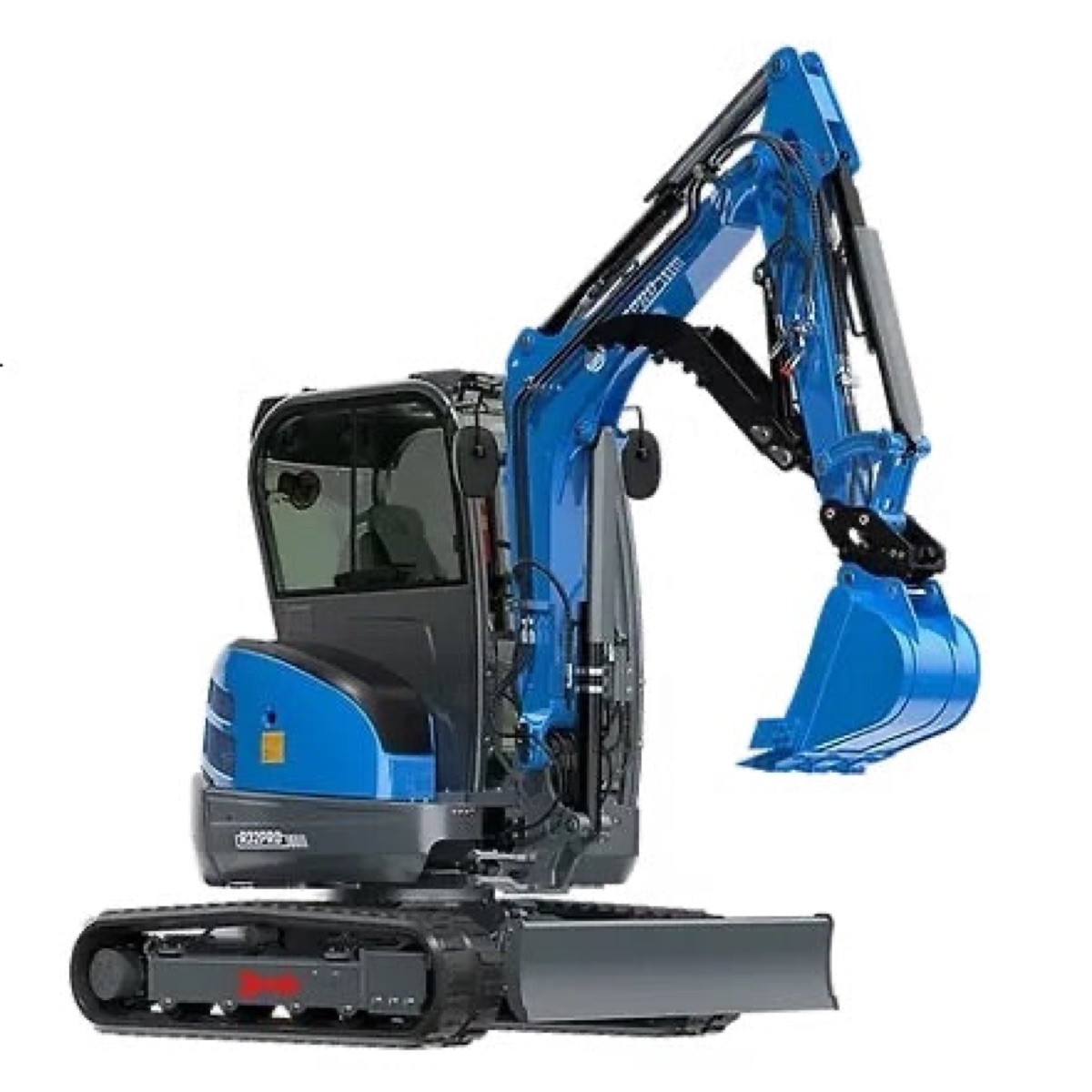 RIPPA R32 - 3.2 Ton Zero Tail Swing Mini Excavator with Kubota Diesel, Enclosed A/C Cab and 12-Piece Attachment Package, photo 4 of 9