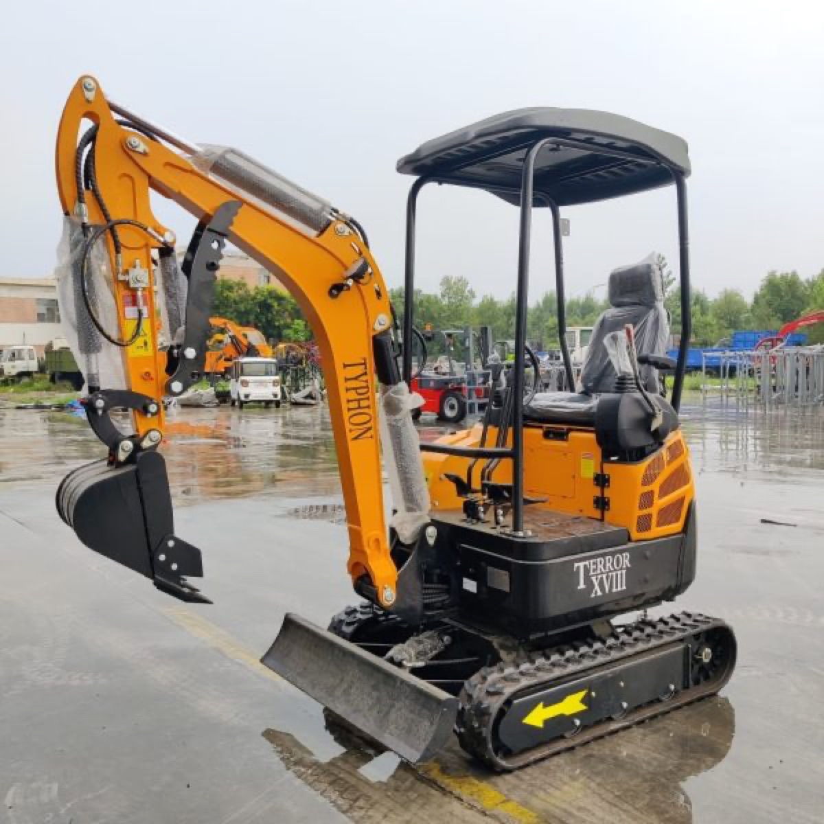 TYPHON TERROR XVIII 4000 lb Mini Excavator, photo 6 of 12